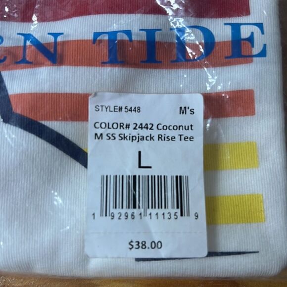 Southern Tide Mens short sleeve Ringer Tee size Lg- new in package - Picture 7 of 7
